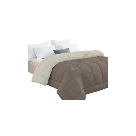 offerta a tempo: tata home trapunta invernale tinta unita double face matrimoniale imbottita 350 gr/mq — 5% da 49,90 € a 47,40 €