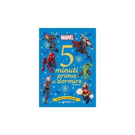 offerta a tempo: poteri straordinari. marvel. 5 minuti prima di dormire. in maiuscolo. ediz. a colori — 11% da 11,40 € a 10,20 €