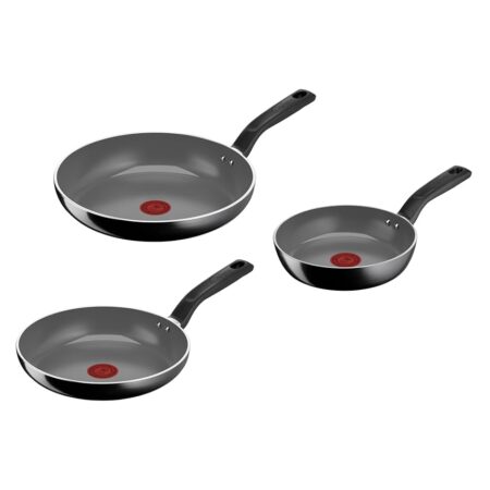 offerta a tempo: lagostina set di 3 padelle con rivestimento in ceramica antiaderente — 28% da 69,90 € a 49,99 €
