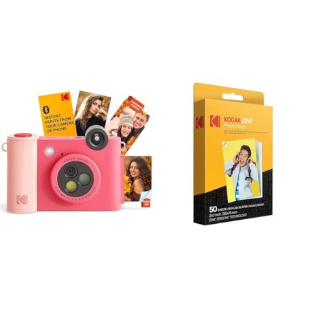 offerta a tempo: kodak smile+ fotocamera digitale istantanea 2 in 1 e stampante fotografica wireless — 24% da 169,98 € a 129,69 €