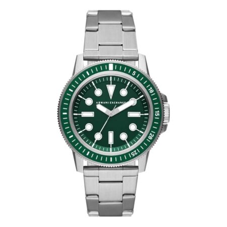 offerta a tempo: armani exchange orologio da uomo, movimento al quarzo a tre lancette e cassa da 42 — 27% da 94,99 € a 69,00 €