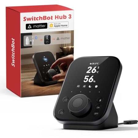 offerta a tempo: switchbot hub 3, centro domotica intelligente con termometro wifi e igrometro — 25% da 129,99 € a 96,99 €