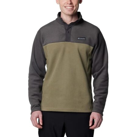 offerta a tempo: columbia steens mountain half snap ii, pullover da uomo — 10% da 50,00 € a 45,05 €
