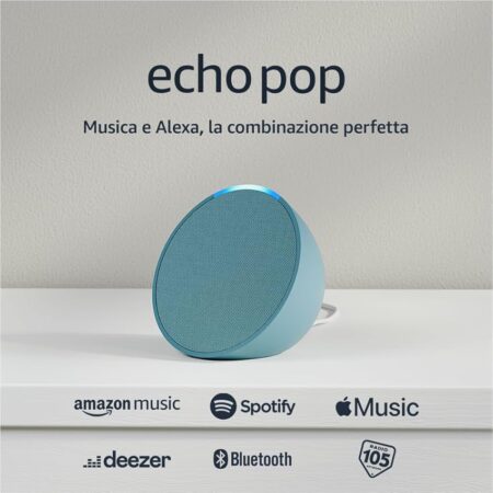 offerta a tempo: echo pop (ultimo modello) — 55% da 54,99 € a 24,99 €