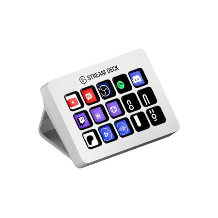 offerta a tempo: elgato stream deck mk.2 white – controller da studio, 15 tasti macro — 29% da 169,99 € a 119,99 €