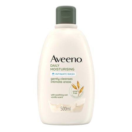 offerta a tempo: aveeno daily moisturising detergente intimo, detergente per l'igiene intima quotidiana senza sapone — 21% da 6,86 € a 5,43 €