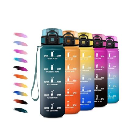 offerta a tempo: borraccia bambina 500ml, borraccia motivazionale con filtro — 54% da 14,99 € a 6,85 €