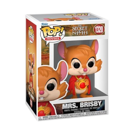 offerta a tempo: funko pop! movies: the secret of nimh mrs. brisby figura in vinile da collezione — 65% da 16,00 € a 5,60 €