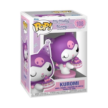 offerta a tempo: funko pop! sanrio: hello kitty s8 kuromi present figura in vinile da collezione — 44% da 16,00 € a 9,00 €