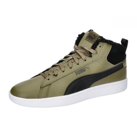 offerta a tempo: puma unisex smash 3.0 mid wtr scarpe da ginnastica, olive drab black white green — 29% da 69,95 € a 49,95 €
