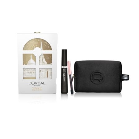 offerta a tempo: loréal paris natale pochette regalo make up con mascara telescopic classico nero e mini — 40% da 17,44 € a 10,47 €