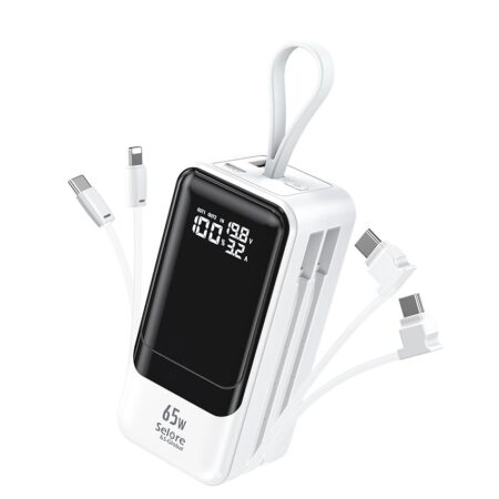 offerta a tempo: selore&s global power bank, 65w caricatore portatile ricarica rapida — 43% da 49,99 € a 28,49 €