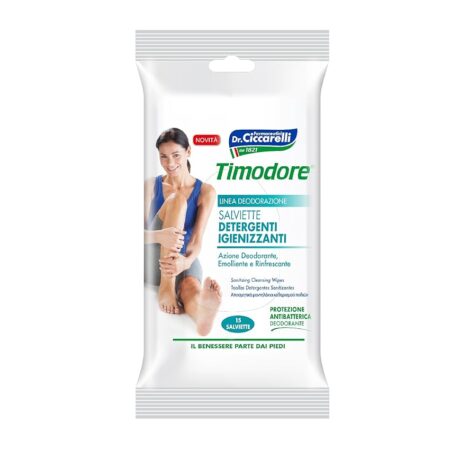 offerta a tempo: timodore 15 salviette detergenti igienizzanti — 39% da 5,90 € a 3,59 €