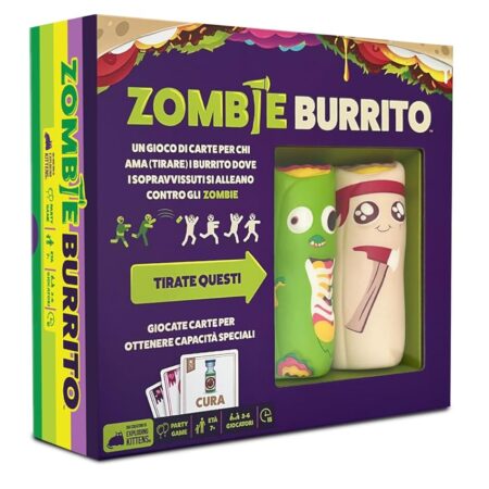 offerta a tempo: asmodee zombie burrito, gioco da tavolo — 40% da 29,99 € a 17,99 €
