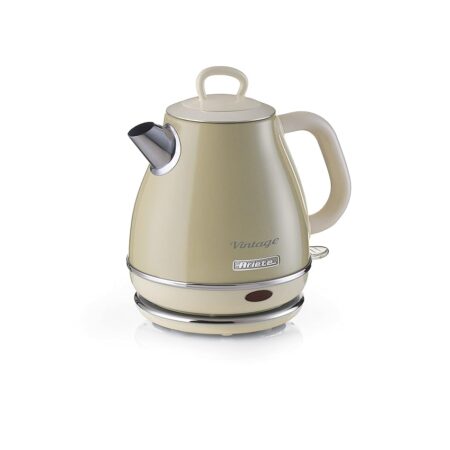 offerta a tempo: ariete bollitore vintage 2868, bollitore elettrico con base cordless a 360° — 40% da 50,00 € a 29,99 €