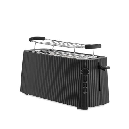 offerta a tempo: alessi plissé mdl15 b tostapane lungo a doppio scomparto, in resina termoplastica — 30% da 140,00 € a 97,99 €