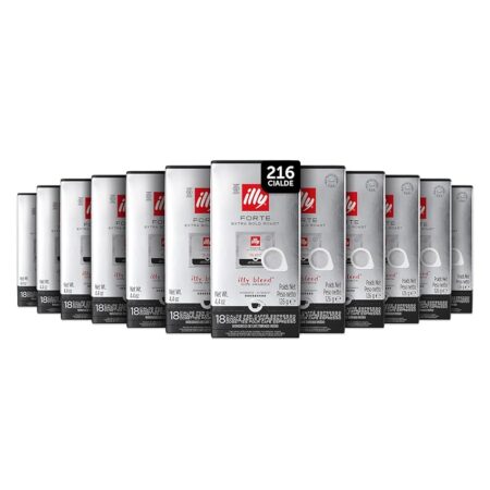 offerta a tempo: illy, caffè in cialde e.s.e monodose tostato forte — 25% da 69,48 € a 52,10 €
