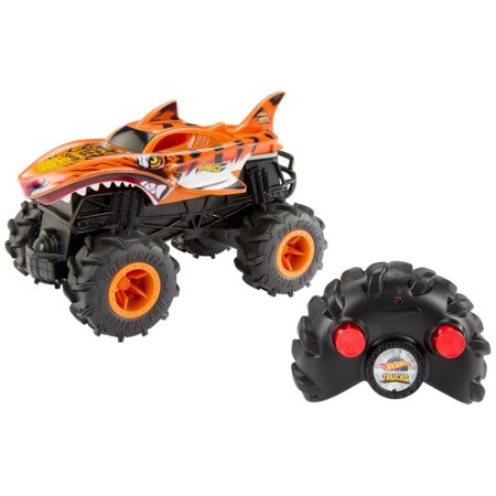 offerta a tempo: hot wheels monster trucks macchina telecomandata tiger shark rc — 15% da 31,90 € a 27,08 €