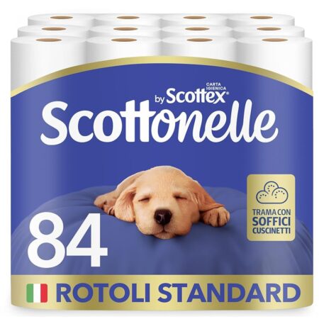 offerta a tempo: scottonelle carta igienica 84 rotoli — 35% da 41,65 € a 27,16 €