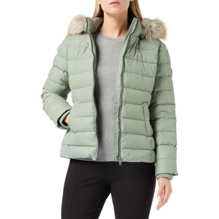 offerta a tempo: tommy jeans tjw basic hooded down jacket dw0dw08588 giacche imbottite — 26% da 229,90 € a 169,95 €