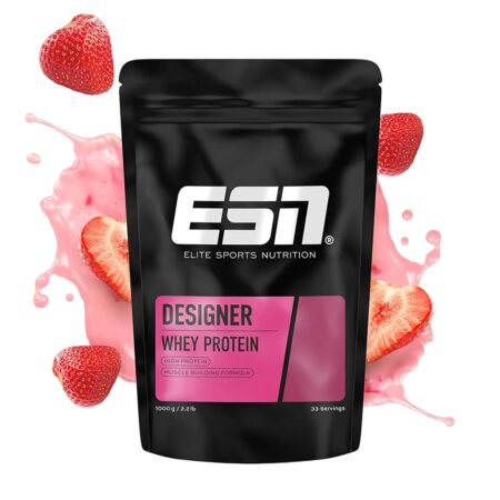 offerta a tempo: esn designer whey protein, fragola — 42% da 38,90 € a 22,59 €
