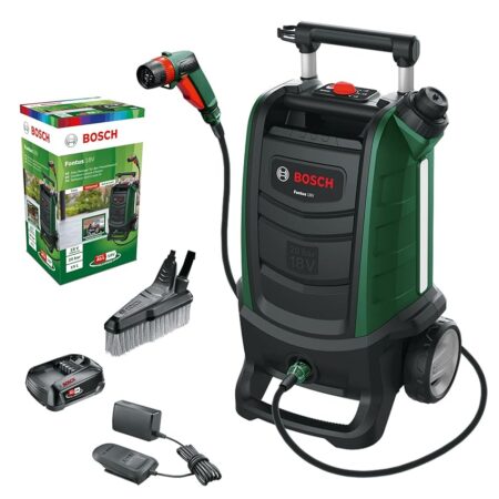 offerta a tempo: bosch home and garden 06008b6101 bosch idropulitrice per esterno a batteria fontus — 45% da 309,90 € a 171,99 €