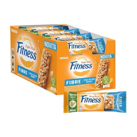 offerta a tempo: fitness fiber 24 barrette di cereali integrali al gusto miele — 33% da 14,94 € a 9,99 €